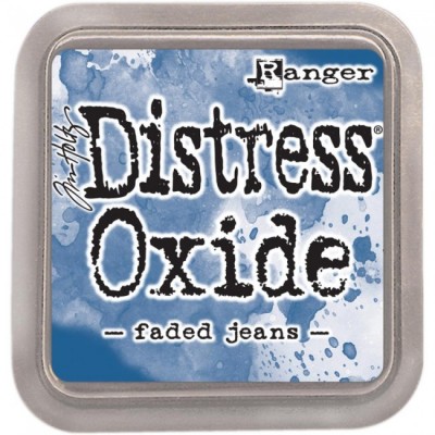 Distress Oxide Ink Pad - Tim Holtz - couleur «Faded jeans